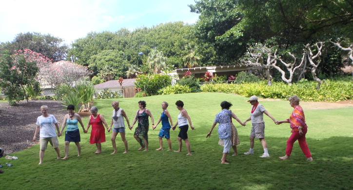 Photo: Dancing in Hawaii